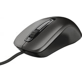 TRUST MOUSE CARVE USB 1200DPI GRIS OSCURO/NEGRO #KAMIKAZE PROMO#