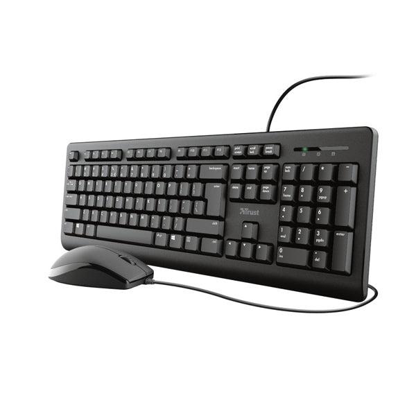 TRUST TECLADO & RATO PRIMO USB BLACK