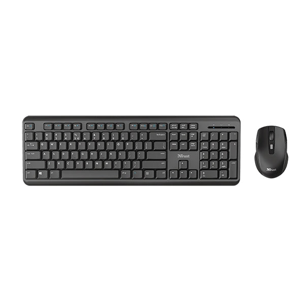 TRUST TECLADO & RATO WIRELESS TKM-350 USB BLACK (CX ECO) #KAMIKAZE PROMO#