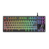 TRUST GAMING KEYBOARD GXT833 THADO RGB METAL COMPACT