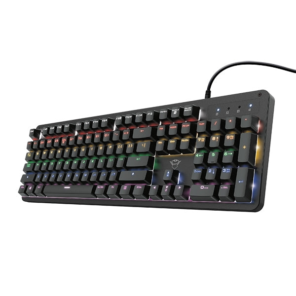 TRUST TECLADO GAMING MAZZ GXT863 RGB MECHANICAL PT