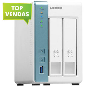 QNAP NAS DE 2 BAHÍAS AL-314 DE CUÁDRUPLE NÚCLEO 1,7 GHZ/4 GB