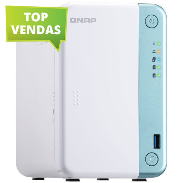 QNAP NAS 2 BAY CELERON J4005 2.0GHZ DUAL CORE/4GB/1XGB/USB/TOWER