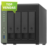 QNAP NAS DE 4 BAHÍAS INTERCAMBIABLE EN CALIENTE Y PUERTO DE 10 GBE