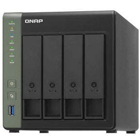 QNAP NAS 12BAY QUAD-CORE 1.7GHz 4GB SATA 6Gb 2x10GbE SFP+LAN 2xGbE LAN Ra