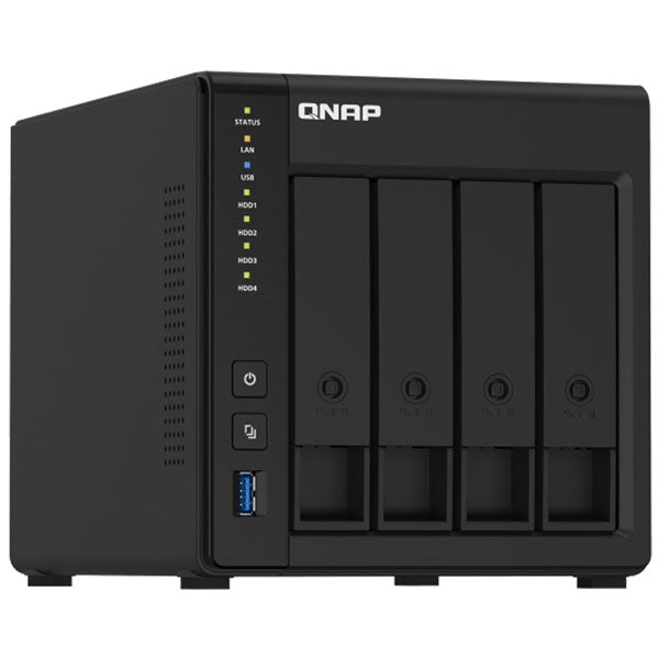 QNAP NAS 4 BAY SATA6GB/S RAID (EXPANSIÓN HDD) 0,1,5,6,10,JBOD RAM 2