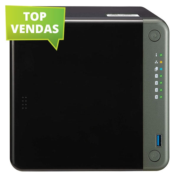 QNAP NAS 4 BAY CELERON GEMINI LAKE J4125 QUAD NÚCLEO 2.0GHZ/4GB