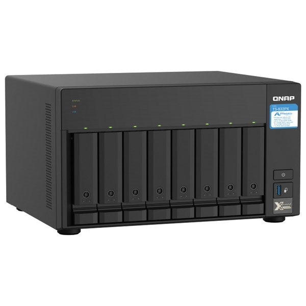 QNAP NAS 8 BAY ANNAPURNA LABS ALPINE AL324 1.7GHZ CUÁDRUPLE NÚCLEO/4GB