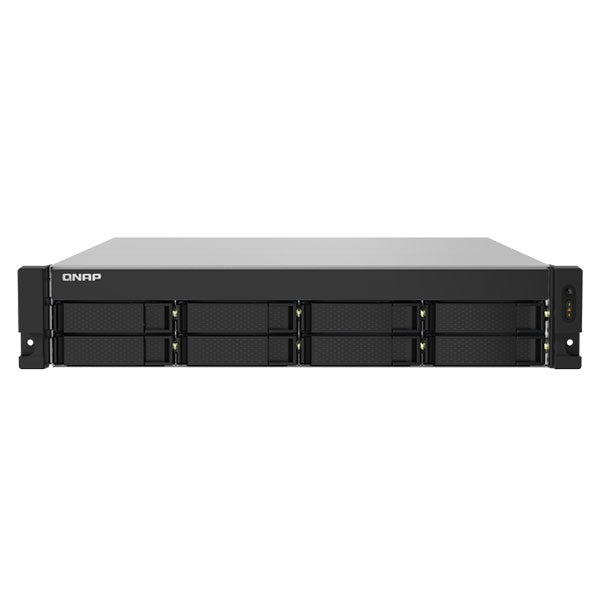 QNAP NAS 8 BAY MONTAJE EN RACK 1.7GHZ QUAD NÚCLEO 4GB