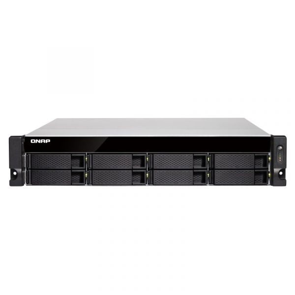 QNAP NAS 8 BAY XEON E 2124 QUAD CORE 3.3GHZ/8GB