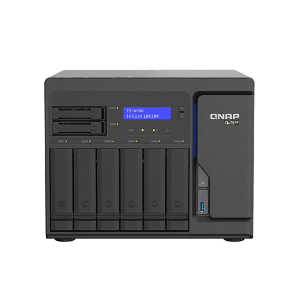 QNAP NAS 6+2 BAY XEON D 1622 4 CORE 2.6 GHZ/16GB