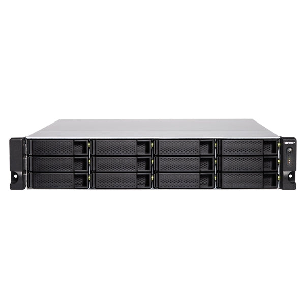 QNAP NAS 12 BAY XEON E 2124 QUAD CORE 3.3GHZ/8GB