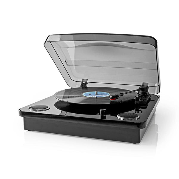 TOCADISCOS DE VINILO NEDIS 18 W BLUETOOTH C\ CONVERSIÓN DIGITAL A USB