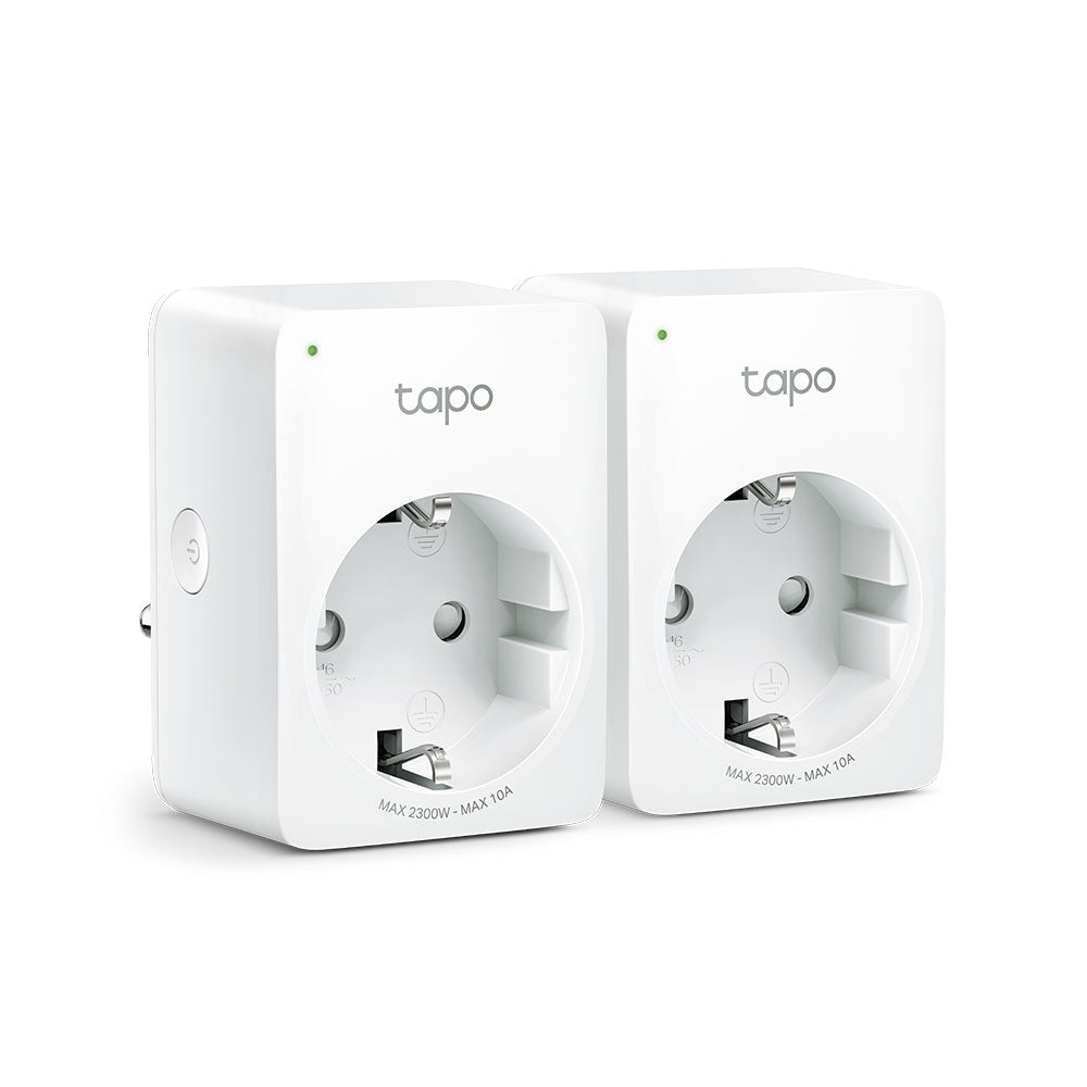 Tomada TP-LINK WiFi Smart Smart Home Live Remoto Tapo app - Tapo P100(2-pack)