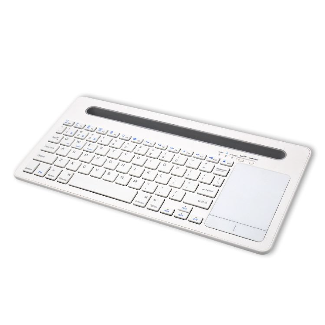 Bluetooth Keyboard with Touchpad and Tablet/Smartphone Support - BK230TF