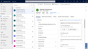 Microsoft Dynamics 365 - Pequeñas y medianas empresas - Solicitud subsiguiente de Dynamics 365 elegible - Profesional de ventas