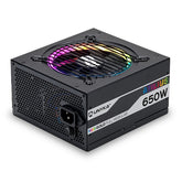 UNYKA FONTE ALIMENTAÇÃO 650W GAMING ATILIUS RGB FULL MODULAR