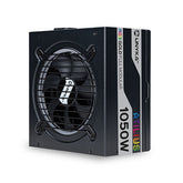 FUENTE DE ALIMENTACION UNYKA 1050W GAMING RGB 92%EFIC FULL MODULAR NEGRO