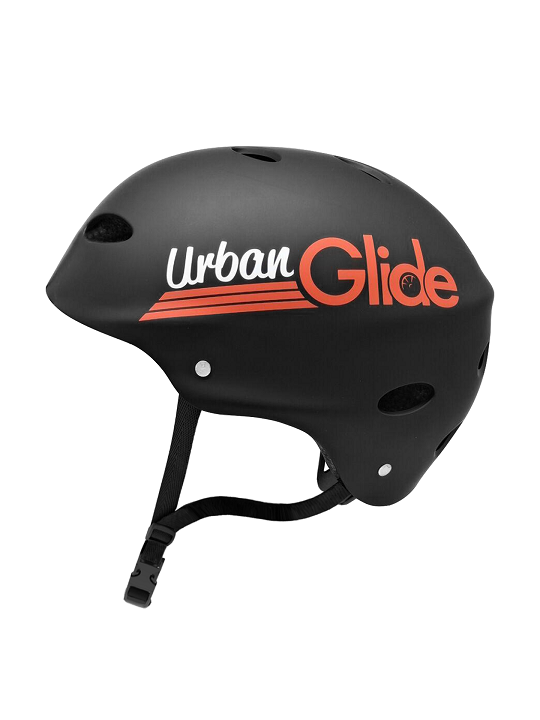 URBANGLIDE GLM2 Helmet - Size M - Black and Red - 54361