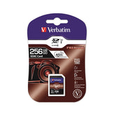 VERBATIM SD 256GB SDXC CLASE 10/UHS-1