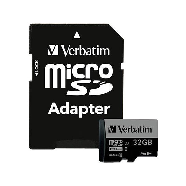 VERBATIM MICRO SD PRO SDXC 32GB CLASE 10 UH1