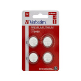 VERBATIM BATTERIES CR2025 3V LITHIUM PACK 4