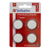 BATERIAS VERBATIM CR2450 3V LITIO PACK 4