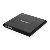 VERBATIM GRAVADOR DVD SLIM EXTERNO USB BLACK