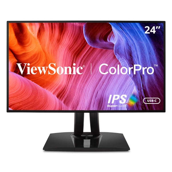 MONITOR VIEWSONIC IPS 24 (23.8) FHD HDMI DP USB-C RJ45 TIENE PIVOT VP2468A