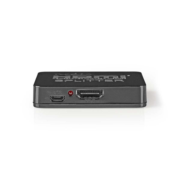 NEDIS HDMI SPLITTER 2 PORT / HDMI INPUT / 2 X HDMI OUTPUT / 4K@30Hz / 2.25 Gbps