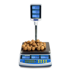 DDIGITAL Scale VW15/30 - 15Kg/5Gr 30Kg/10Gr w/ Battery &amp; Column - RS232