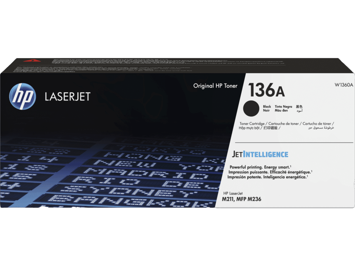 HP 136A BLACK ORIGINAL LASERJETSUPL