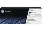 HP 136X BLACK ORIGINAL LASERJETSUPL