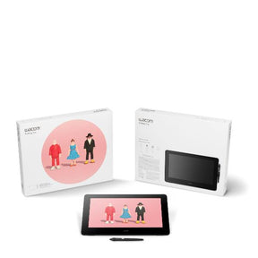 Wacom Cintiq Pro 16 - Digitalizador con monitor LCD - 34,5 x 19,4 cm - multitáctil - electromagnético - con cable - DisplayPort, USB-C