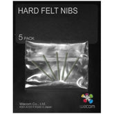Wacom Felt pen nibs - Digital Pen Nib (Pack of 5) - for Intuos4 Large, Medium, Small, Wireless, X-Large