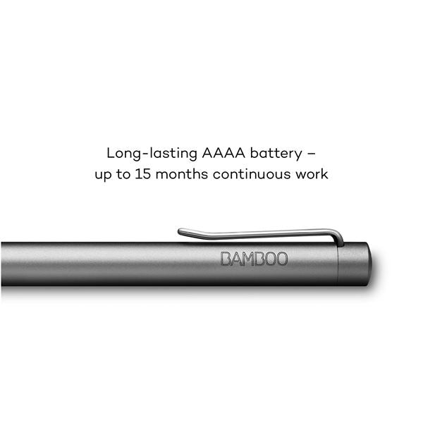 Wacom Bamboo Ink - Active Stylus - Bluetooth - Gris