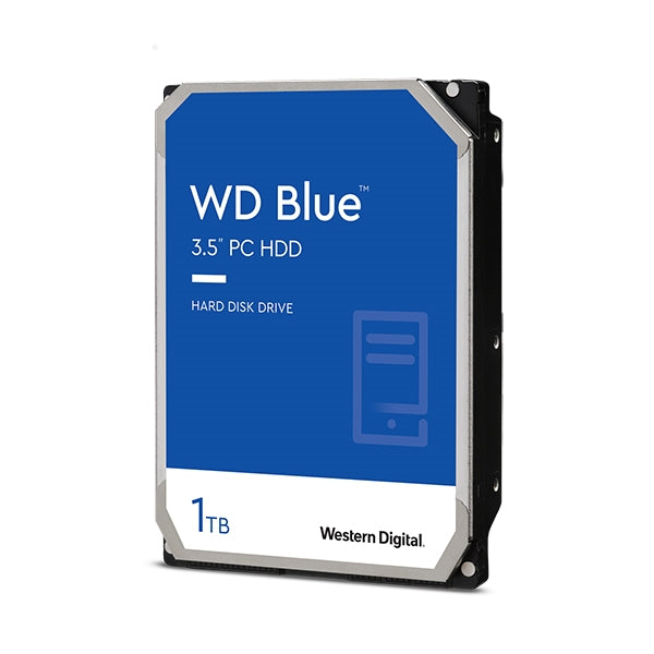 WD HDD 3.5 1TB 64MB 7200RPM SATA BLUE PC HDD