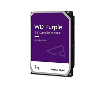 WD HDD 3.5" 1TB 64MB 5400RPM SATA PURPLE SURVEILLANCE
