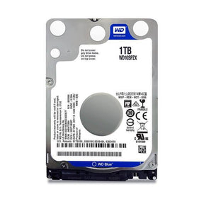 WD Blue WD10SPZX - Hard drive - 1 TB - internal - 2.5" - SATA 6Gb/s - 5400 rpm - buffer: 128 MB