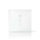 CONTROLADOR DE CORTINA, PERSIANAS O PARASOL INTERRUPTOR DE PARED INTELIGENTE WIFI NEDIS