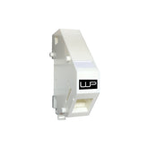 WP RACK DIN RAIL ADAPTER KEYSTONE MODULE IP20 WHITE