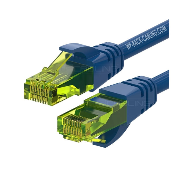 WP RACK CHICOTE PATCH CABLE CAT6 UTP AWG 26/7 BLUE- 0.5MT