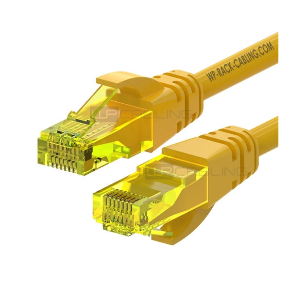 WP RACK HARNESS PATCH CABLE CAT6 UTP AWG 26/7 YELLOW- 0.5MT