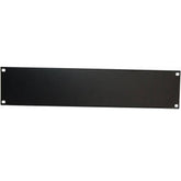 WP RACK BLIND COVER 2U BLACK RAL 9005