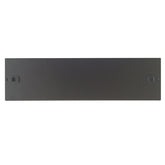 WP RACK PANEL CIEGO TORNILLO MENOS 3U NEGRO RAL 9005