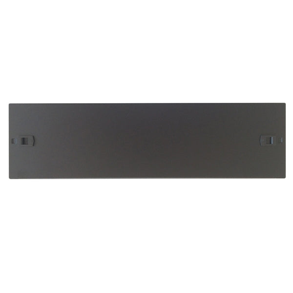 WP RACK PANEL CIEGO TORNILLO MENOS 3U NEGRO RAL 9005