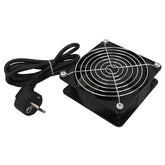 WP RACK VENTILADOR 120X120X38 PROT GRID 2MTS CABLE ALIMENTACION 220V TERMOSTATO