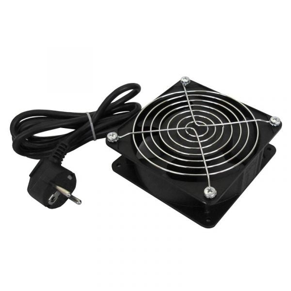 WP RACK VENTILADOR 120X120X38 PROT GRID 2MTS CABLE ALIMENTACION 220V