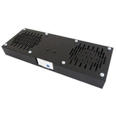 WP RACK COOLING FAN TRAY FOR RWA SERIES 450MM 2xFANS &amp; THERMOSTAT BLACK RAL 9005