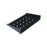 WP RACK PRATELEIRA FIXA 1U 300MM BLACK RAL 9005